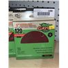 Image 2 : GATOR 5" Random Orbit Hook & Loop Discs 120 Fine 15 Discs Lot of 5 Packs