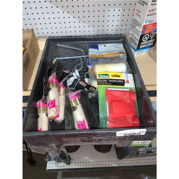 Lot of assorted Paint Supplies