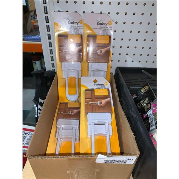 Safety 1st Cabinet Slide Lock Lot of 4