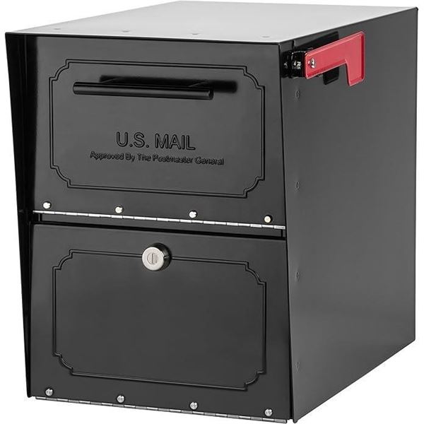 Architectural Mailboxes 6200B-10 Oasis Classic High Security Locking Post Mount Mailbox