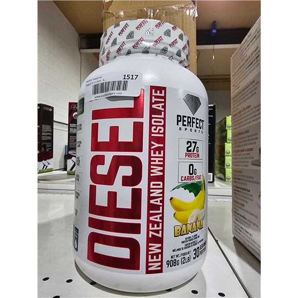 Diesel New Zeland Whey Isolate - Banana Flavor  908g