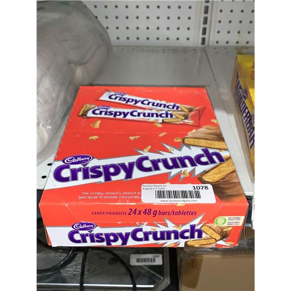 Cadbury Crispy Crunch Chocolate Bar 24 x 48g