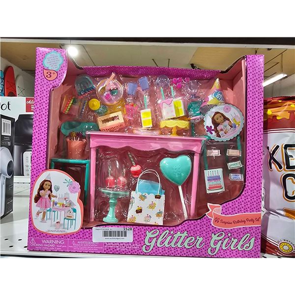 Glitter Girls Doll Birthday Party Playset