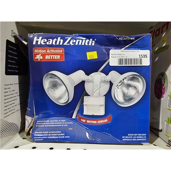 Heath Zenith Motion Activated Security Light