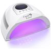 Image 1 : Candy Lover UV Nail Light, 132W UV Light Lamp for Gel Nails, Professional Fast Curing Nail Dryer wit