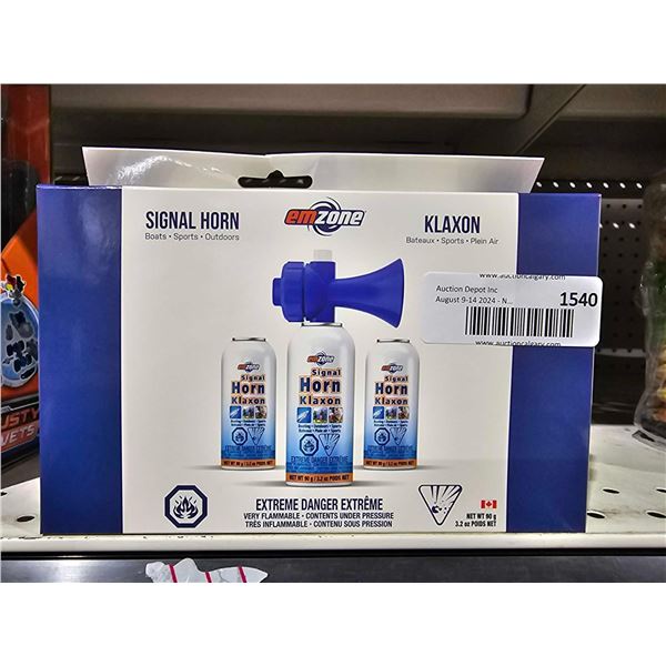 emZone 2 Pack Signal Horn 3x90g