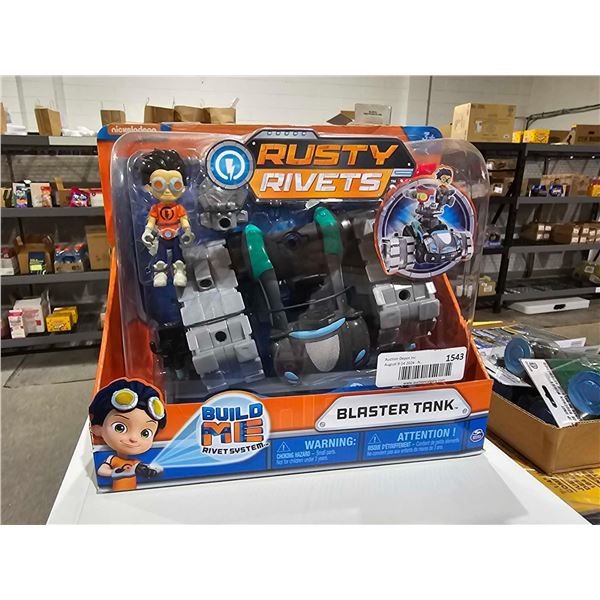 Rusty Rivets Blastrer Tank Playset