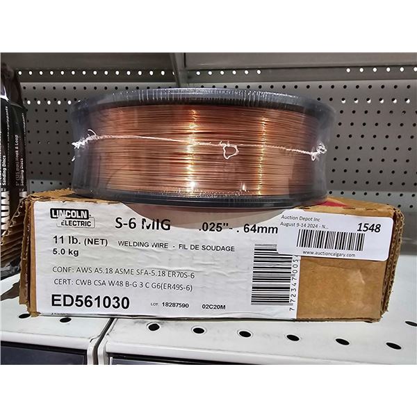 Lincolin Electric Welding Wire  - 11 Lbs