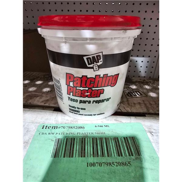 DAP Patching Plaster 6x946ml