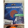Image 1 : Mastercraft  120 Medium Grit 4-1/2" Hook & Loop Sand paper  5x 5 pc packs