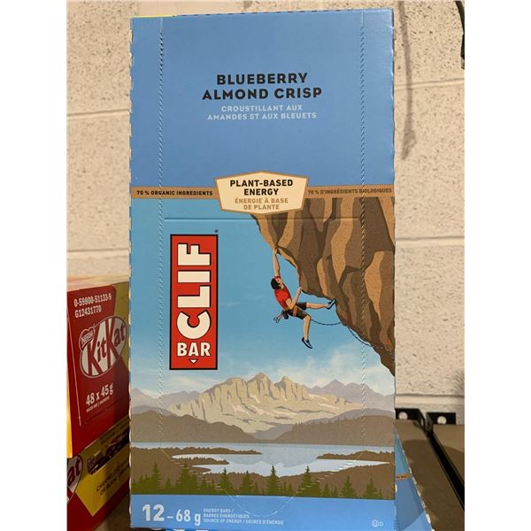 Cliff Bar Blueberry Almond Crisp (12 x 68g)