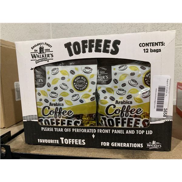Walker's Coffee Toffees 12x150g