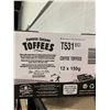 Image 2 : Walker's Coffee Toffees 12x150g