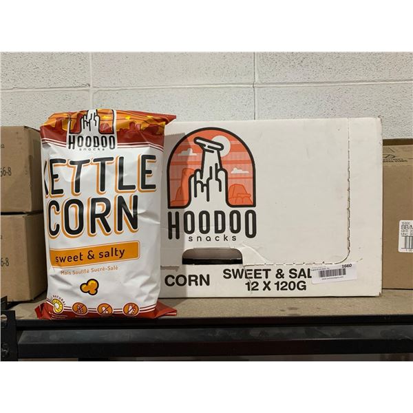 Hoodoo Sweet & Salty Kettle Corn 12x120g