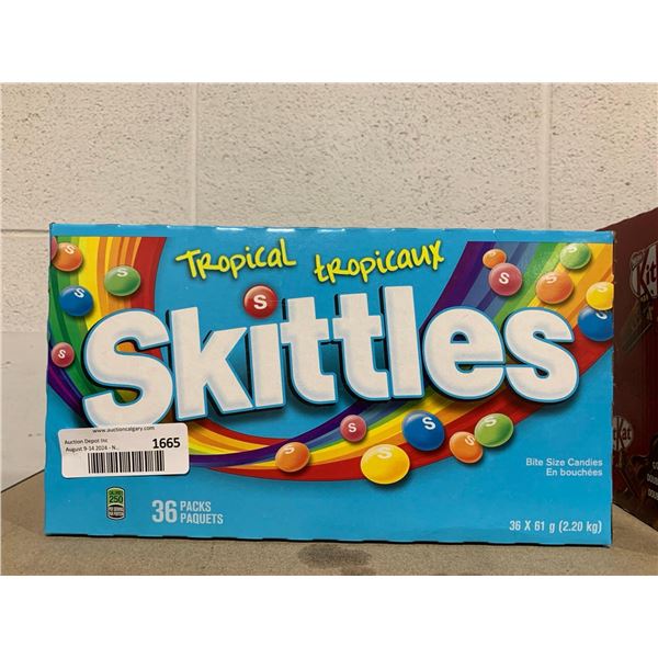 Skittles Tropical Candies 36x61g