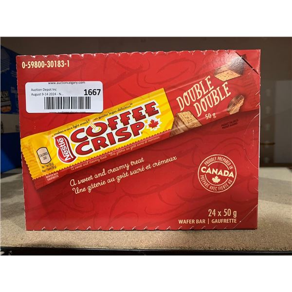 Coffee Crisp Double Double Candy Bars 24x50g
