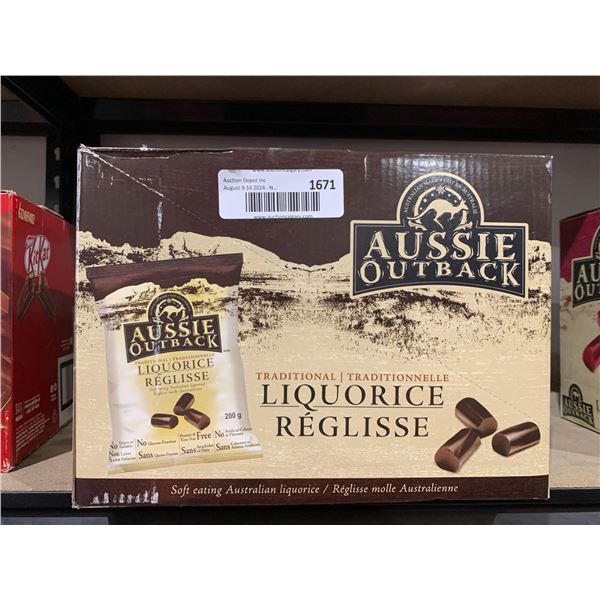 Aussie Outback Traditional Liquorice (8 x 200g)