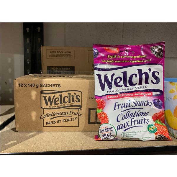 Welch's Fruit Sncaks 12x140g