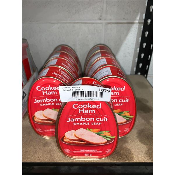 Maple Leaf Cooked Ham 9x545g