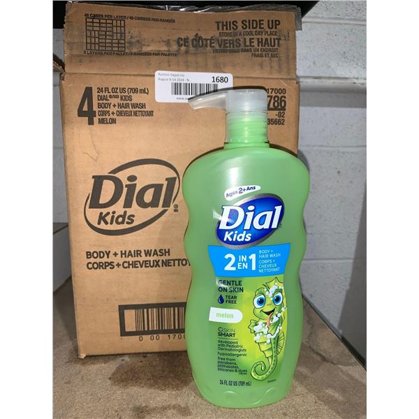 Dial Kids Body & Jair - Melon - 4x709ml
