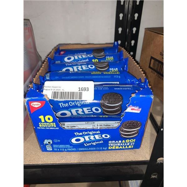 Oreo Original Sandwich Cookies  (10 x 116g)