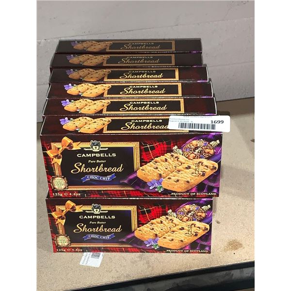 Campbells Shortbread Cookies 12x125g