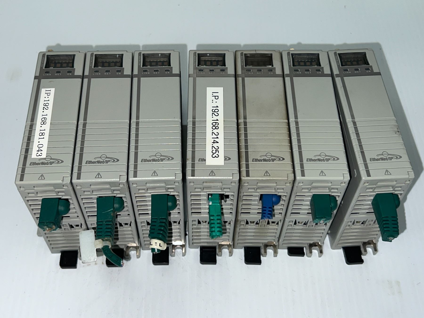 Lot of (7) Allen-Bradley #1768-ENBT CompactLogix L4X EtherNet/IP ...