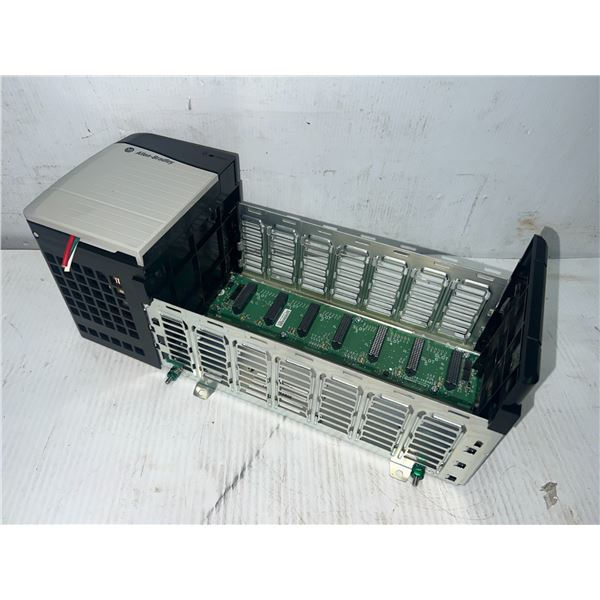 Allen-Bradley Rack w/ #1756-PA72 Power Supply