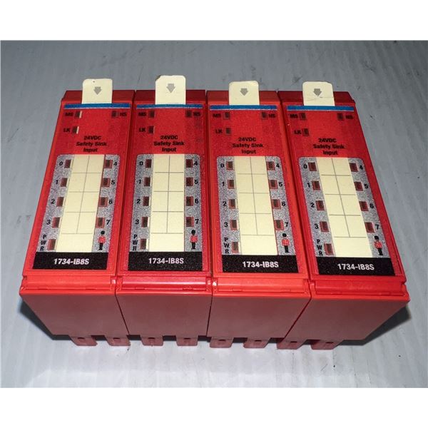 (4) Allen-Bradley #1734-IB8S Cards