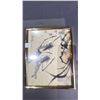 Image 1 : INK ON PAPER SHRIMP PAINTING IN FRAME