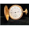 Image 2 : 14K GOLD WALTHAM POCKET WATCH WITH DIAMOND 39.1 GRAMS