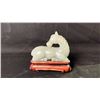 Image 5 : JADE HORSE WITH STAND
