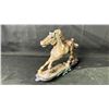 Image 2 : SOAPSTONE HORSE WITH STAND