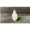 Image 2 : SNUFF BOTTLE WITH TIGER EYE TOP
