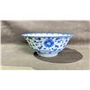 Image 3 : BLUE AND WHITE FLORAL BOWL WITH CASE