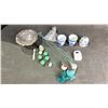 Image 2 : LOT OF ASSORTED BEADS, SMALL CUPS AND MORE