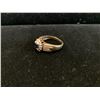 Image 2 : 10K LADIES CLUSTER RING SET WITH DIAMONDS 4.3G