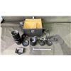 Image 2 : LEITZ CANADA 1:3.4 180MM LENS, LEITZ WETZLAR ELMARIT-R 1:2.8 28MM LENS & LEITZ CANADA SUMMICRON-R