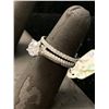 Image 2 : CUBIC ZIRCONIA ENGAGEMENT RING SET SIZE 6