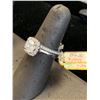 Image 2 : CUBIC ZIRCONIA ENGAGEMENT RING SET SIZE 6