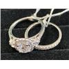 Image 2 : CUBIC ZIRCONIA ENGAGEMENT RING SET SIZE 6