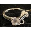 Image 3 : CUBIC ZIRCONIA ENGAGEMENT RING SIZE 6