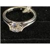 Image 2 : CUBIC ZIRCONIA ENGAGEMENT RING SIZE 6