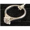 Image 2 : CUBIC ZIRCONIA ENGAGEMENT RING SIZE 6