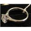 Image 2 : CUBIC ZIRCONIA ENGAGEMENT RING SIZE 6