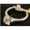 Image 2 : CUBIC ZIRCONIA ENGAGEMENT RING SIZE 6