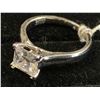 Image 2 : CUBIC ZIRCONIA ENGAGEMENT RING SIZE 6