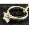 Image 2 : CUBIC ZIRCONIA ENGAGEMENT RING SIZE 6