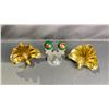 Image 2 : 2 BRASS BOOKENDS & HARMONY BALLS ON GLASS STAND