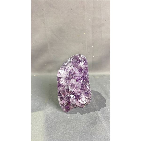 POLISHED AMETHYST GEODE 5" X 3" RETAIL $1800